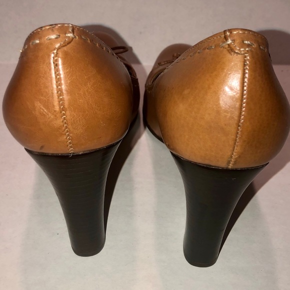 Enzo Angiolini Leather Heeled Loafers! Classic! - Picture 6 of 6